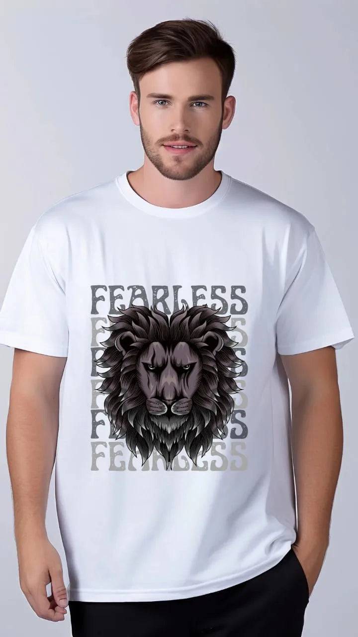 Men Fearless tshirt