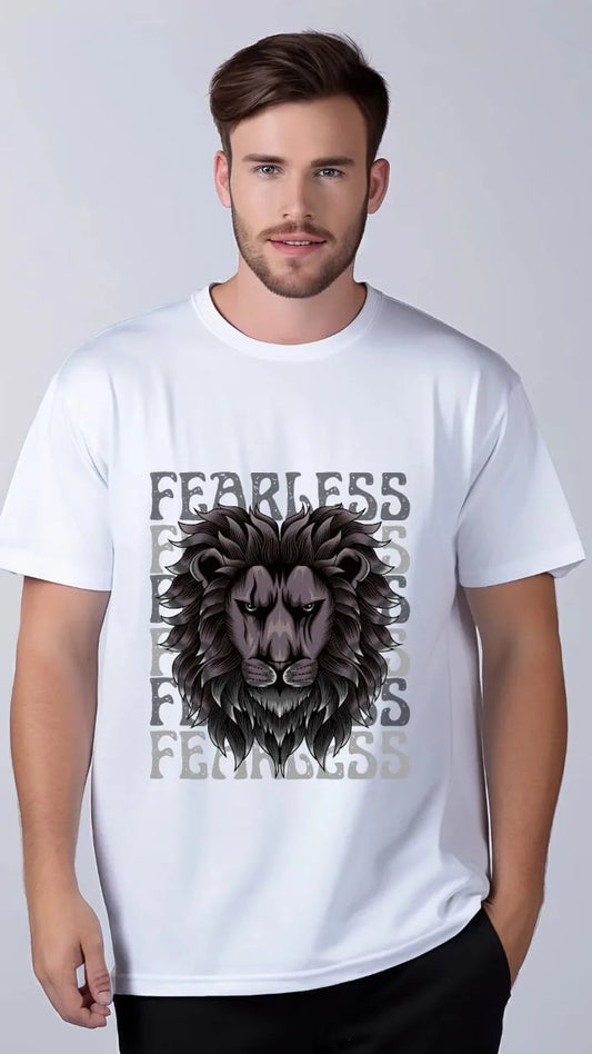 Men Fearless tshirt